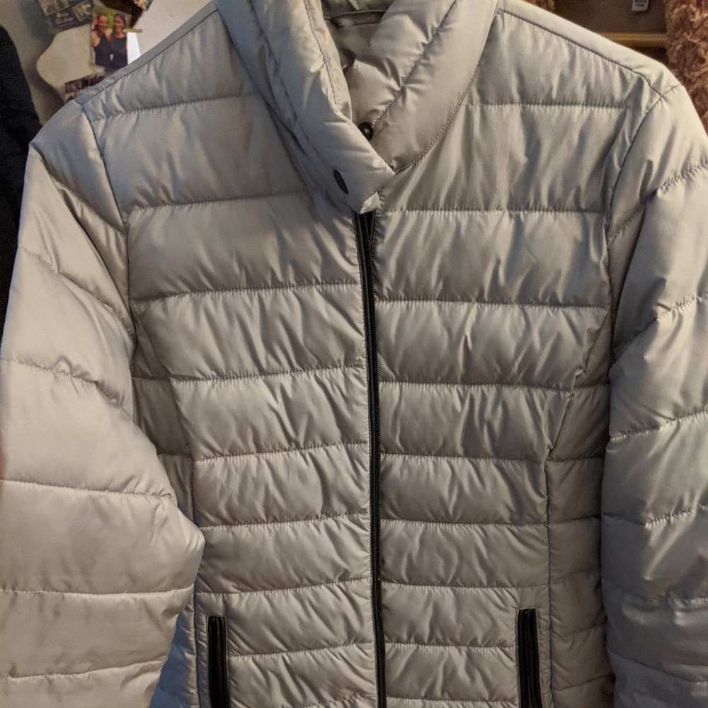 Kenneth Cole puffer zip up
